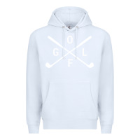 White Golf Club 001 Premium Hoodie - linhVisuals
