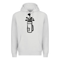 Dove Grey Golf Club 003 Premium Hoodie - linhVisuals