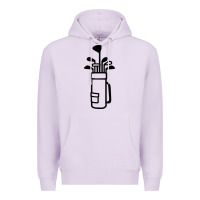 Lilac Golf Club 003 Premium Hoodie - linhVisuals