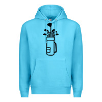Ocean Blue Golf Club 003 Premium Hoodie - linhVisuals