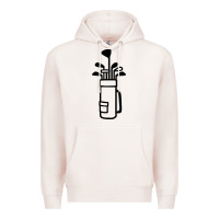 Pale Pink Golf Club 003 Premium Hoodie - linhVisuals