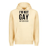 Pina Colada i'm not gay but $20 is $20 (white) Premium Hoodie - linhVisuals