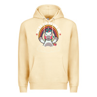 Pina Colada we're all gonna die funny cute unicorn Premium Hoodie - linhVisuals