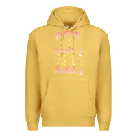 Antique Gold it's my daughter's 21st birthday happy to her mommy daddy t shirt Premium Hoodie - linhVisuals
