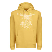 Antique Gold chicago Premium Hoodie - linhVisuals