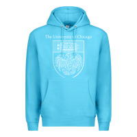 Ocean Blue chicago Premium Hoodie - linhVisuals