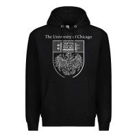 Black chicago Premium Hoodie - linhVisuals