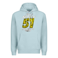 Blue Mist cole trickle Premium Hoodie - linhVisuals