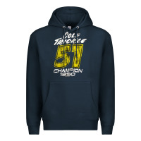 Navy cole trickle Premium Hoodie - linhVisuals