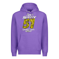 Purple cole trickle Premium Hoodie - linhVisuals