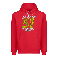 Red cole trickle Premium Hoodie - linhVisuals