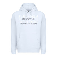 White if i had a dollar for everytime i got distracted Premium Hoodie - linhVisuals