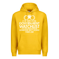 Lemon if i'm not on the government watchlist Premium Hoodie - linhVisuals