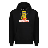 Black backwoods tshirt Premium Hoodie - linhVisuals
