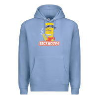 Colony Blue backwoods tshirt Premium Hoodie - linhVisuals