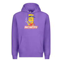 Purple backwoods tshirt Premium Hoodie - linhVisuals