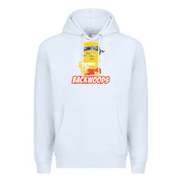 White backwoods tshirt Premium Hoodie - linhVisuals