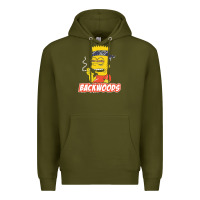 Army Green backwoods tshirt Premium Hoodie - linhVisuals