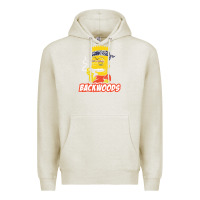 Oatmeal Heather backwoods tshirt Premium Hoodie - linhVisuals