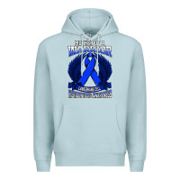 Blue Mist langerhans cell histiocytosis awareness mother support ribbo sweatshir Premium Hoodie - linhVisuals