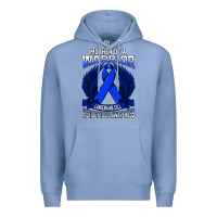 Colony Blue langerhans cell histiocytosis awareness mother support ribbo sweatshir Premium Hoodie - linhVisuals