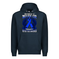 Navy langerhans cell histiocytosis awareness mother support ribbo sweatshir Premium Hoodie - linhVisuals