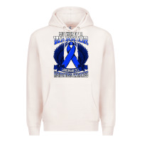 Pale Pink langerhans cell histiocytosis awareness mother support ribbo sweatshir Premium Hoodie - linhVisuals