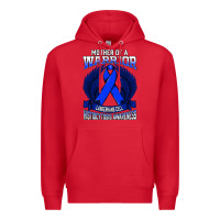 Red langerhans cell histiocytosis awareness mother support ribbo sweatshir Premium Hoodie - linhVisuals