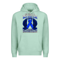 Seafoam langerhans cell histiocytosis awareness mother support ribbo sweatshir Premium Hoodie - linhVisuals