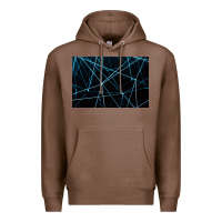 Chestnut network background Premium Hoodie - linhVisuals
