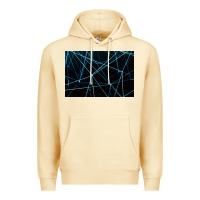 Pina Colada network background Premium Hoodie - linhVisuals