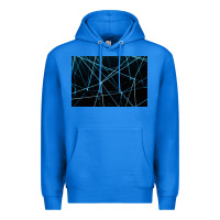 True Royal network background Premium Hoodie - linhVisuals