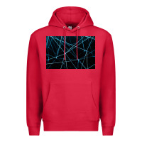 Cardinal network background Premium Hoodie - linhVisuals