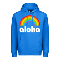 True Royal Aloha Rainbow Hawaii 808 Island Hawaiian Premium Hoodie - linhVisuals