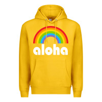 Lemon Aloha Rainbow Hawaii 808 Island Hawaiian Premium Hoodie - linhVisuals