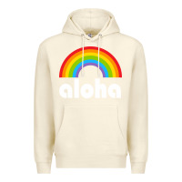Sandshell Aloha Rainbow Hawaii 808 Island Hawaiian Premium Hoodie - linhVisuals