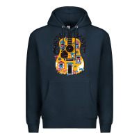 Navy courtney barnett müsic Premium Hoodie - linhVisuals