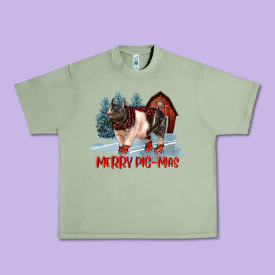 Merry Pigmas Urban Heavy Tee Designed By Lillyallendesigns