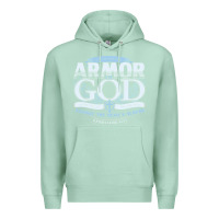 Seafoam armor of god bible verse scripture Premium Hoodie - linhVisuals