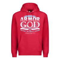Cardinal armor of god bible verse scripture Premium Hoodie - linhVisuals