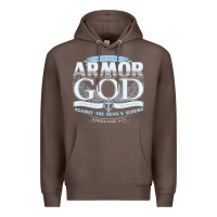 Coffee armor of god bible verse scripture Premium Hoodie - linhVisuals