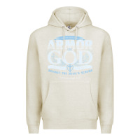 Oatmeal Heather armor of god bible verse scripture Premium Hoodie - linhVisuals