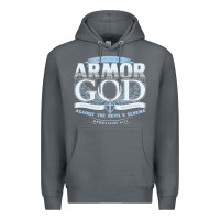Rock armor of god bible verse scripture Premium Hoodie - linhVisuals