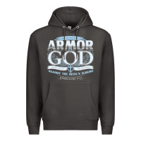 Smoke armor of god bible verse scripture Premium Hoodie - linhVisuals