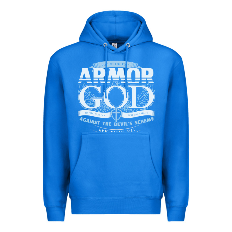 Armor Of God Bible Verse Scripture Premium Hoodie by linhVisuals | Teevron