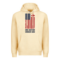 Pina Colada american flag one nation under god Premium Hoodie - linhVisuals