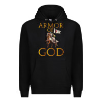 Black armor of god ephesians bible verse Premium Hoodie - linhVisuals