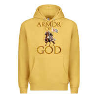 Antique Gold armor of god ephesians bible verse Premium Hoodie - linhVisuals