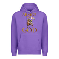 Purple armor of god ephesians bible verse Premium Hoodie - linhVisuals