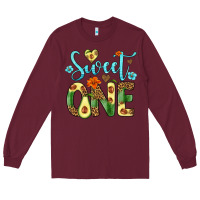 Burgundy sweet one avocado Long Sleeve Tee - Artiststas